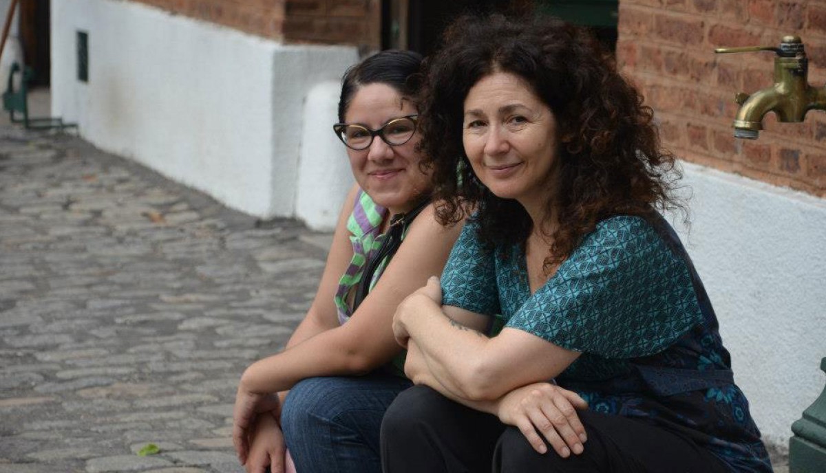 Producción y gestión colectiva con 
Lolo y Lauti, Nelda Ramos y Gabriela Alonso