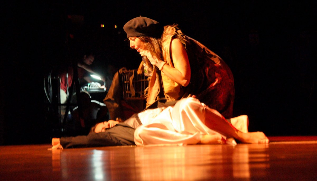 Actuación teatral