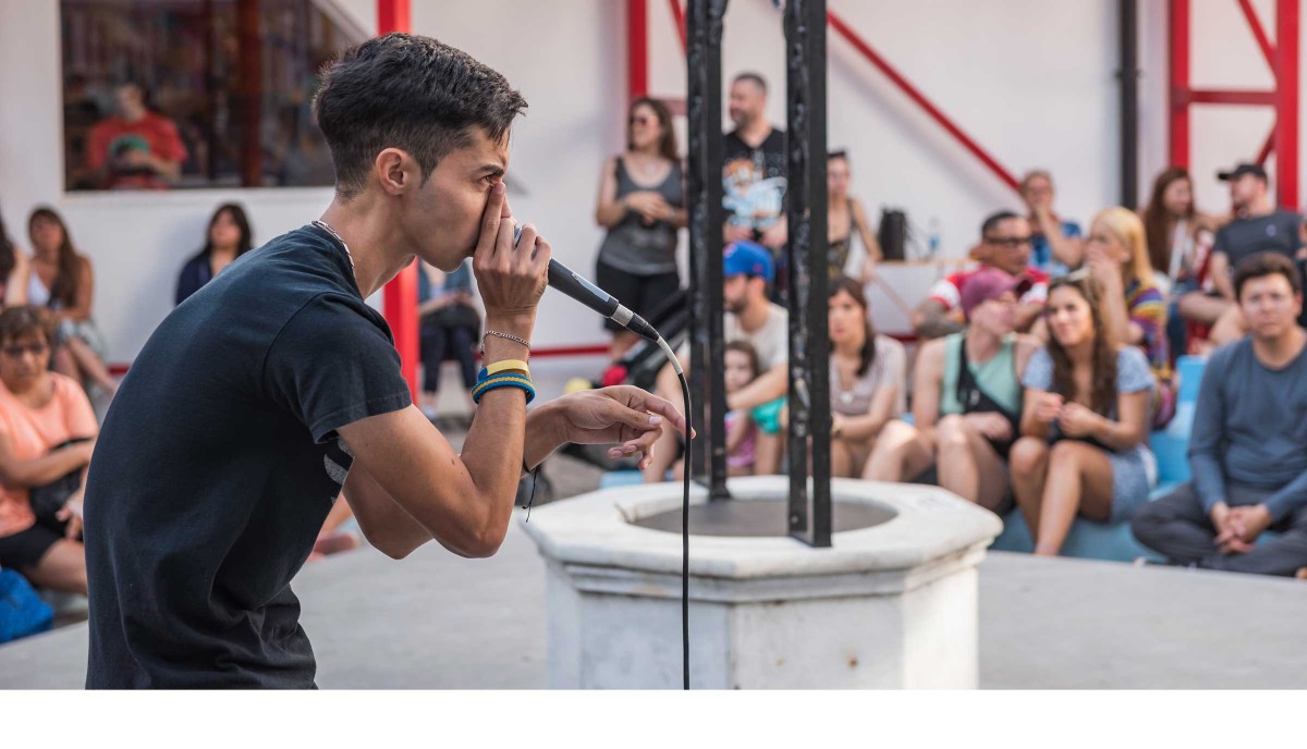 Beatbox: duelo de parlantes