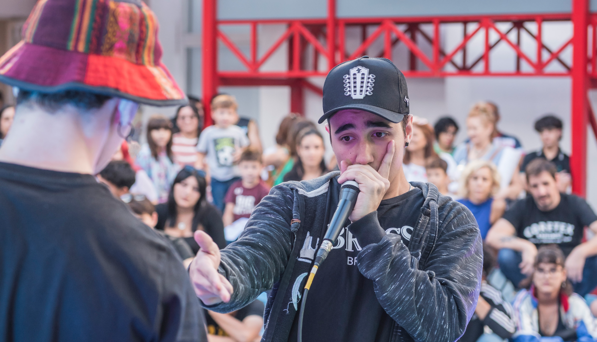 Beatbox: duelo de parlantes