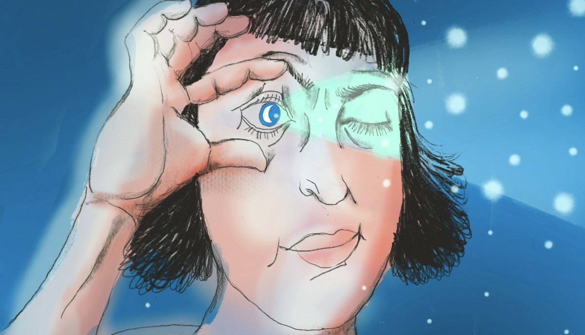 Ojo abierto, ojo cerrado con Azul Blaseotto