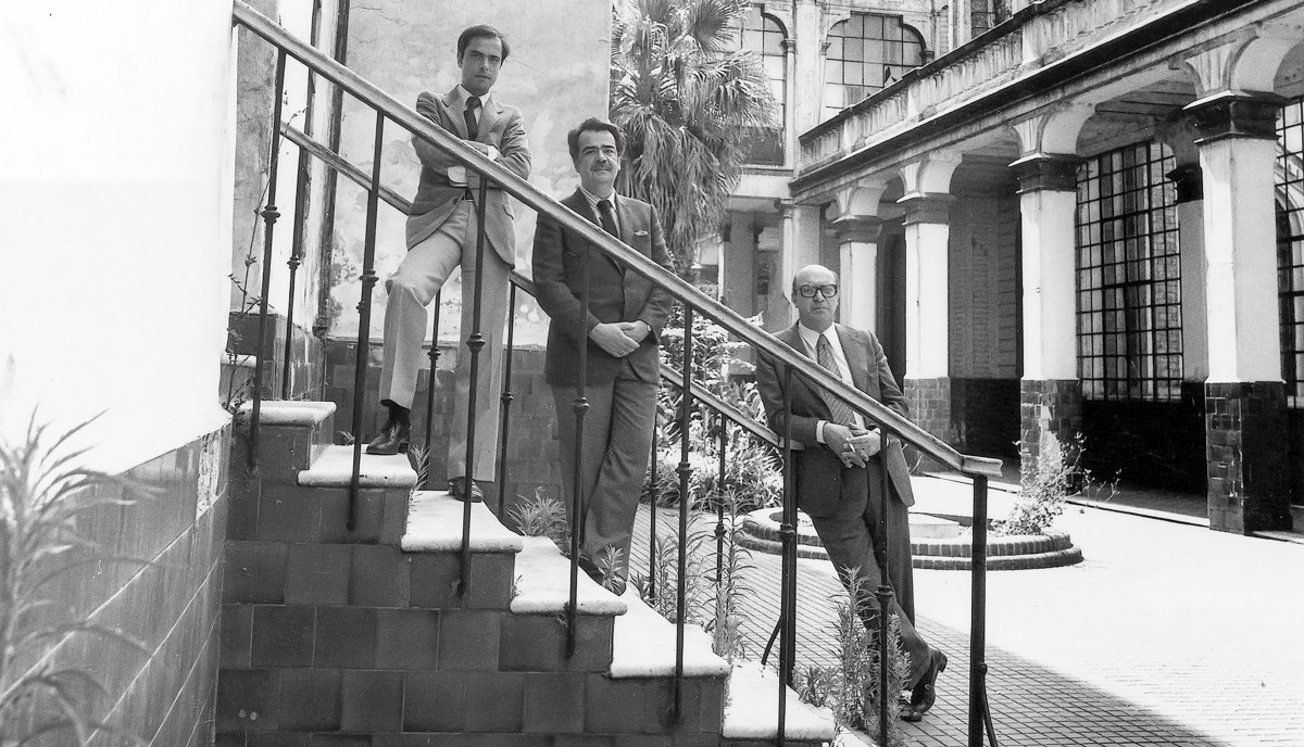 Artistas y arquitectos. Bedel, Benedit, Testa en el Recoleta