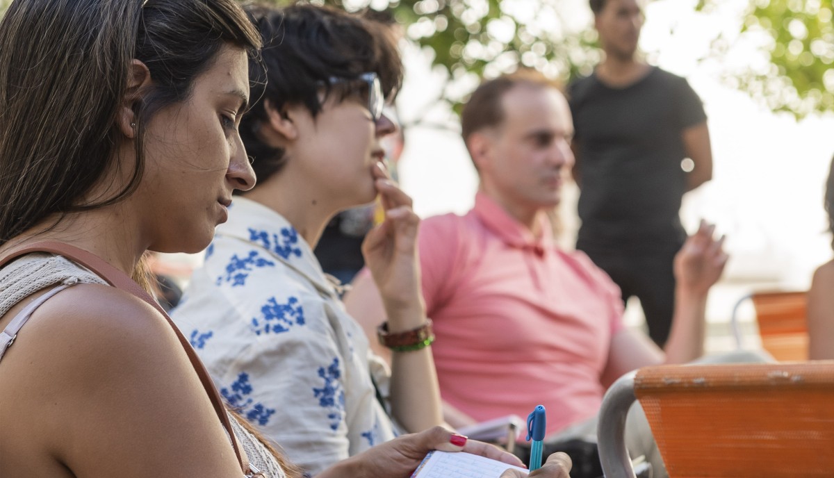 Escritura en vivo con Lule Gallo - La Porcel