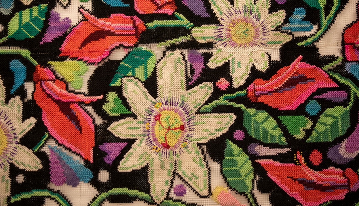 Anahí en el jardín de humo negro