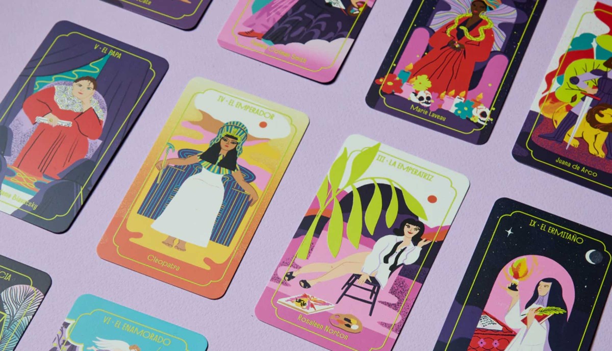 Ilustración de Tarot y Oráculos con Josefina Schargorodsky