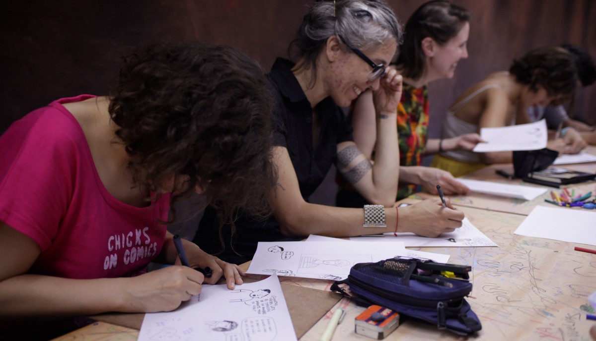 Clase Maestra Chicks on Comics