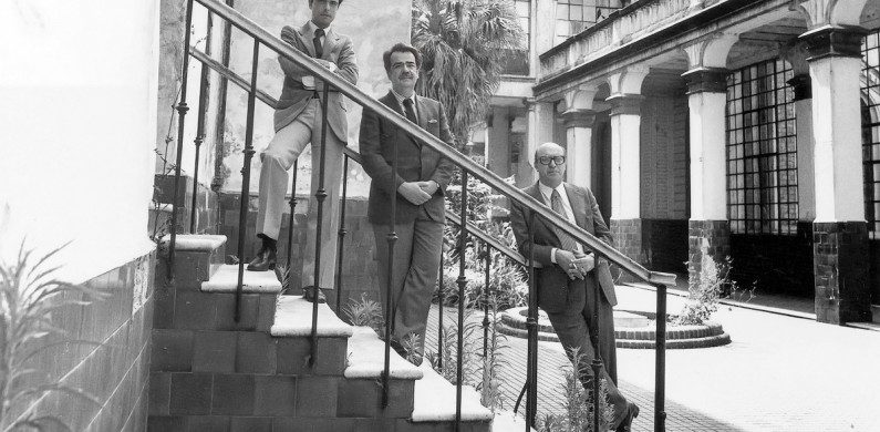 Artistas y arquitectos. Bedel, Benedit, Testa en el Recoleta