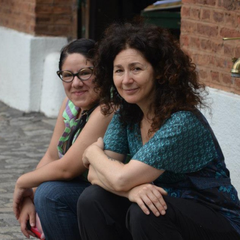 Producción y gestión colectiva con 
Lolo y Lauti, Nelda Ramos y Gabriela Alonso