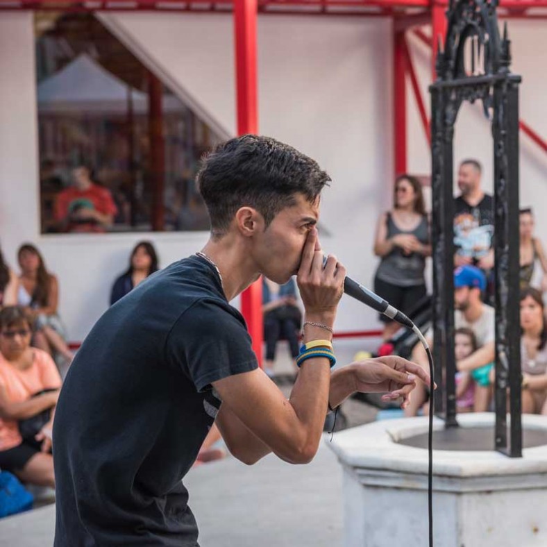 Beatbox: duelo de parlantes