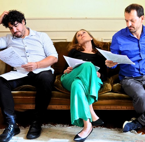 Marina Votti, Darío Quel y Francisco López Minnucci