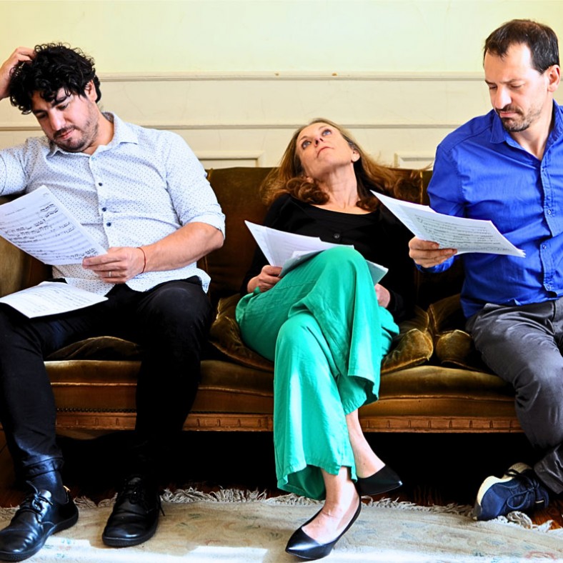 Marina Votti, Darío Quel y Francisco López Minnucci