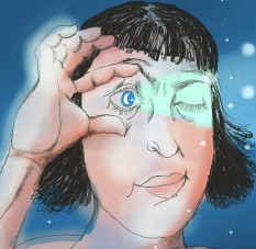 Ojo abierto, ojo cerrado con Azul Blaseotto