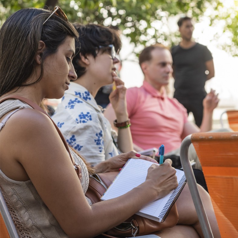 Escritura en vivo con Lule Gallo - La Porcel