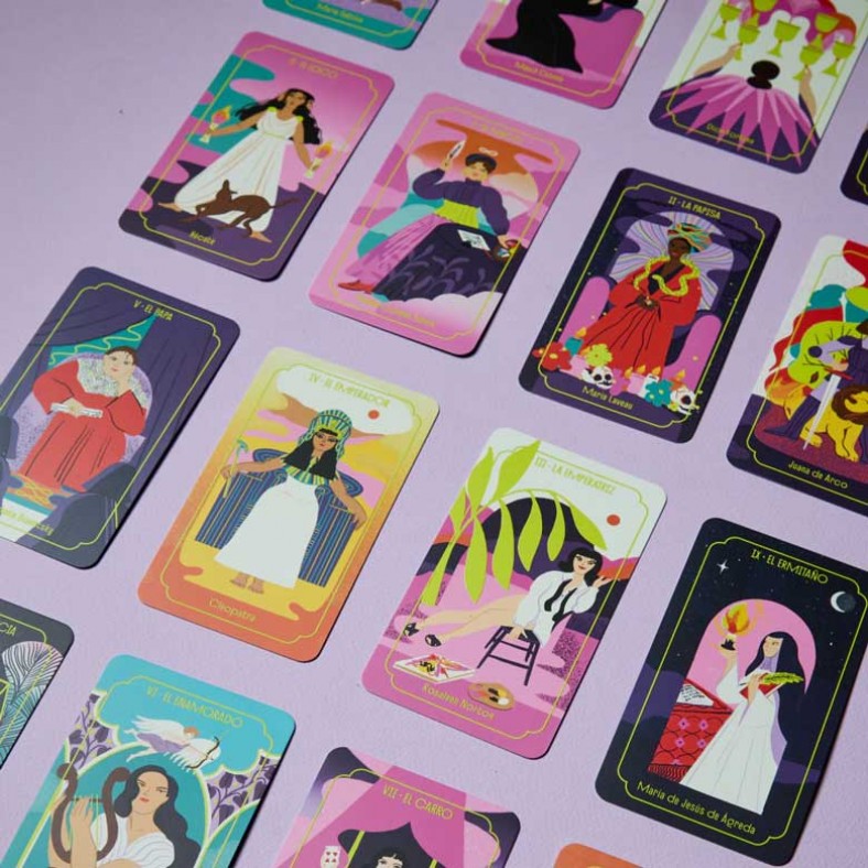 Ilustración de Tarot y Oráculos con Josefina Schargorodsky